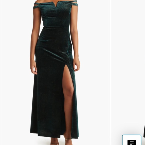 The Fashion Poet Size M in Wine Sparkle Velvet Dress NWT - Picture 1 of 4